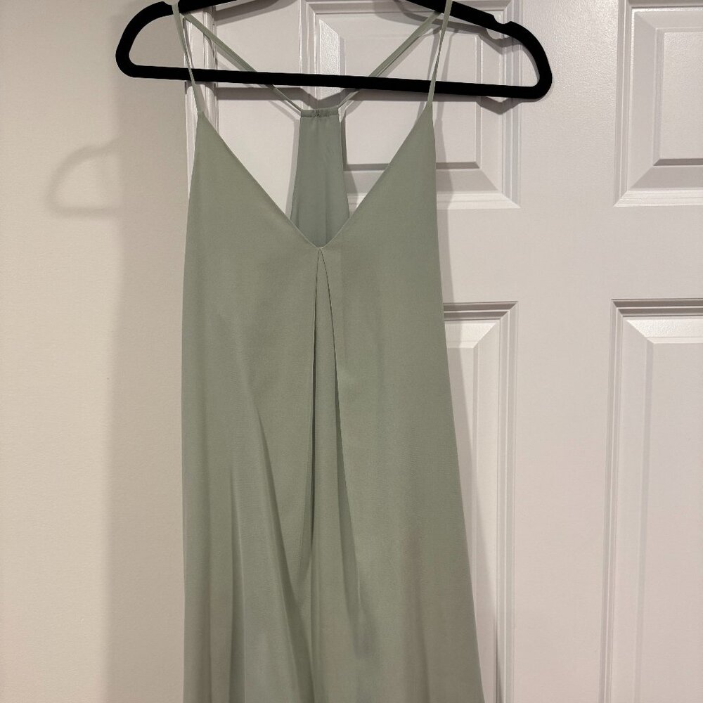 Alice + Olivia Fierra Y back mini dress